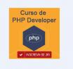 Curso de PHP Developer Basico ao Avançado