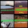 Telhados:pinturas, impermeabilizações, consertos, reformas, construções.
