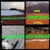 Telhados:pinturas, impermeabilizações, consertos, reformas, construções.