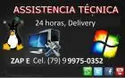 Técnico de Informática Aracaju, Socorro, Barra e São Cristóvão Delivery 24 hrs