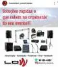 Som, iluminação e projeção para seus eventos
