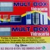 Box de vidro, portão