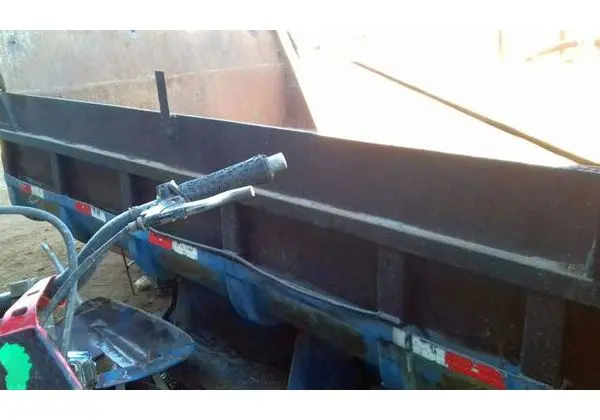 Caçamba para caminhão toco com leque do grande