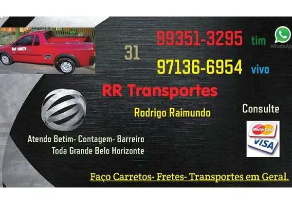 Geladeiras Transporte-Carretos- Fretes em Geral