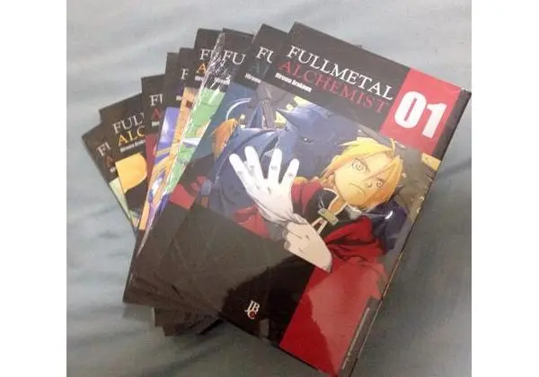 Full Metal Alchemist JBC mangá lacrados HQ