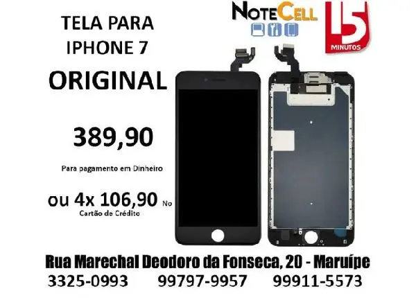 Tela iPhone 7 Original - Original Mesmo