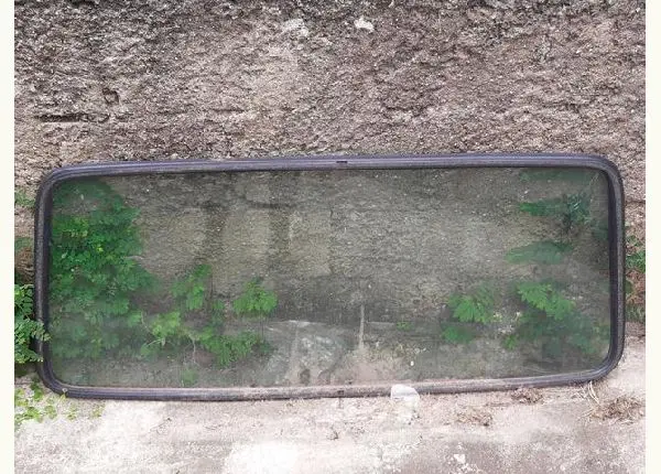 Vidros traseiros Caravan com borracha