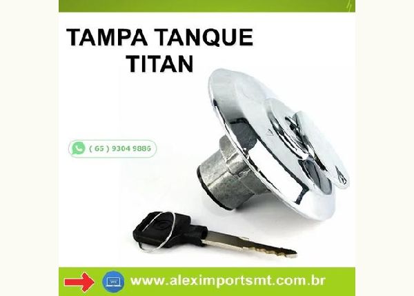 Tampa Tanque Titan Cg 150 Combustivel Todas - Alex Imports Mt