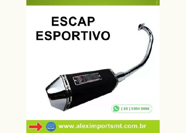 Escapamento Descarga Mini Fortuna Trioval Titan Fan 160
