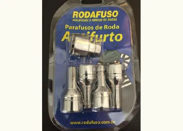 Parafuso de Roda Antifurto - 31CRA - Fiat (todos, exceto MOBI), Citroen, Peugeot