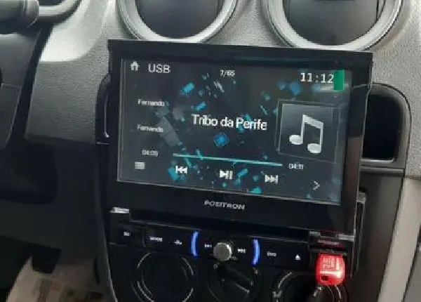 DvD automotivo.