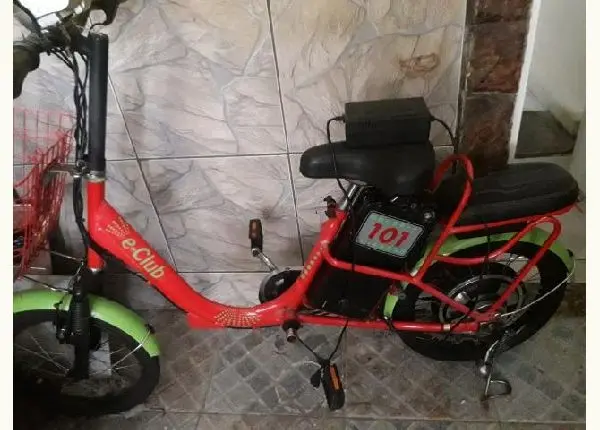 Bicicleta elétrica e-clube