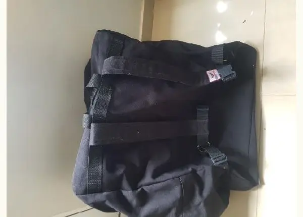 Mochila bolsa lona grande resistente
