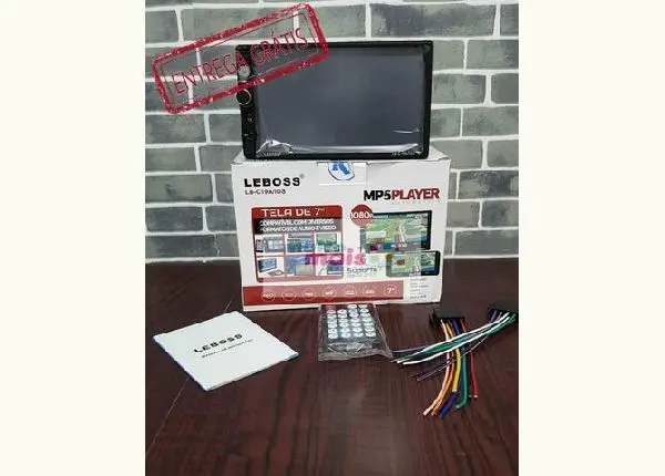 Central multimídia com espelhamento player via usb leboss *