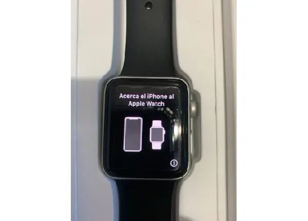Apple Watch series 2 42mm Prata