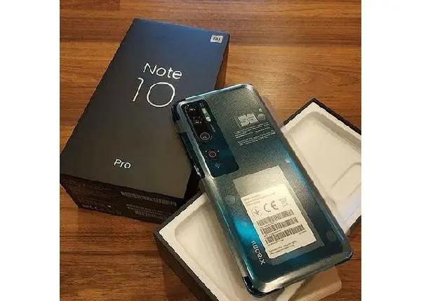 Smartphone Mi Note 10 Pro Black e White Green 256GB