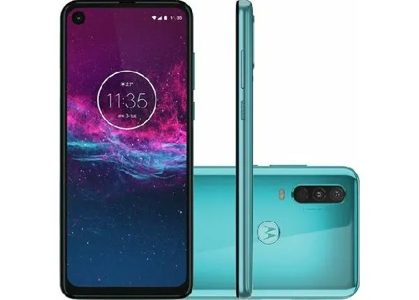 Motorola One Action Aquamarine