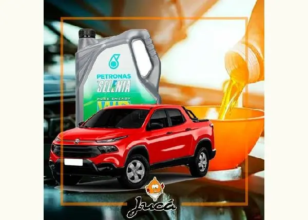 Troca de óleo fiat toro