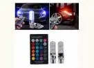 Lâmpada Led Colorful Para Carro Com Controle Remoto