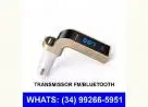 Entrega Grátis * Transmissor FM Bluetooth Som de Carro * Chame no Whats