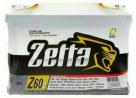 Bateria Zetta 60Ah - 1 ano de garantia - nova