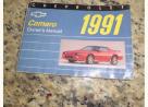 Manual do proprietário- Camaro 1991
