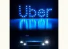 Placa de uber led