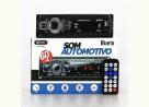 Som Radio Automotivo Bluetooth Controle Remoto Mp3 Usb Sd