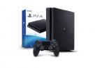 PS4 slim 1 TB + 1 controle + cabos