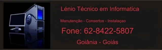 Lenio tec Assistência técnica de notebooks em Goiânia Aparecida de Goiania Anapolis Trindade