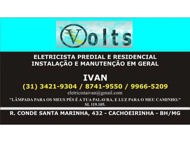ELETRICISTA EM BELO HORIZONTE