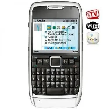Celular 2 Chips Mp15 E71i Teclado Qwerty Fm Tv 2 Câmera Mp12