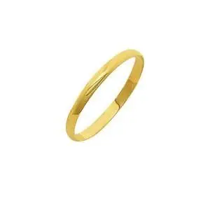 Aliança de Noivado, Aliança de Casamento Ouro 18k-750