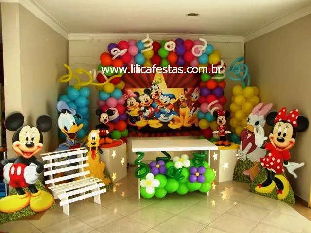 Decoração Turma do Mickey e Minnie