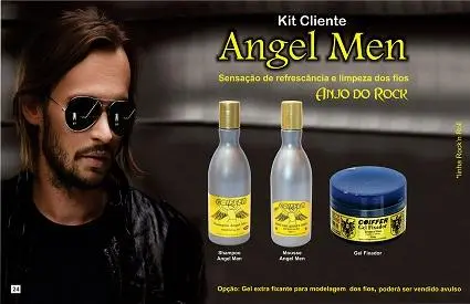 Barbeador - Kit Angel Man - Linha masculina