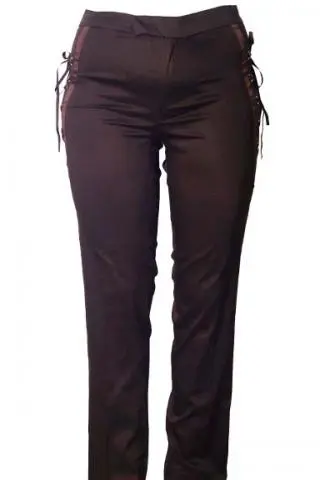 Calça Sarja Com Fita de Gurgurão Argola Tamanhos GG