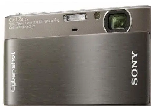 Câmera Digital Sony TX1 10.2, zoom ótico de 4x, em Limeira