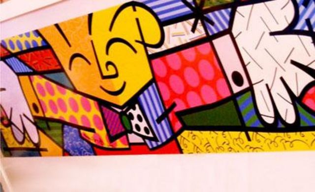 PROMOCAO ROMERO BRITTO - THE HUG - O ABRACO