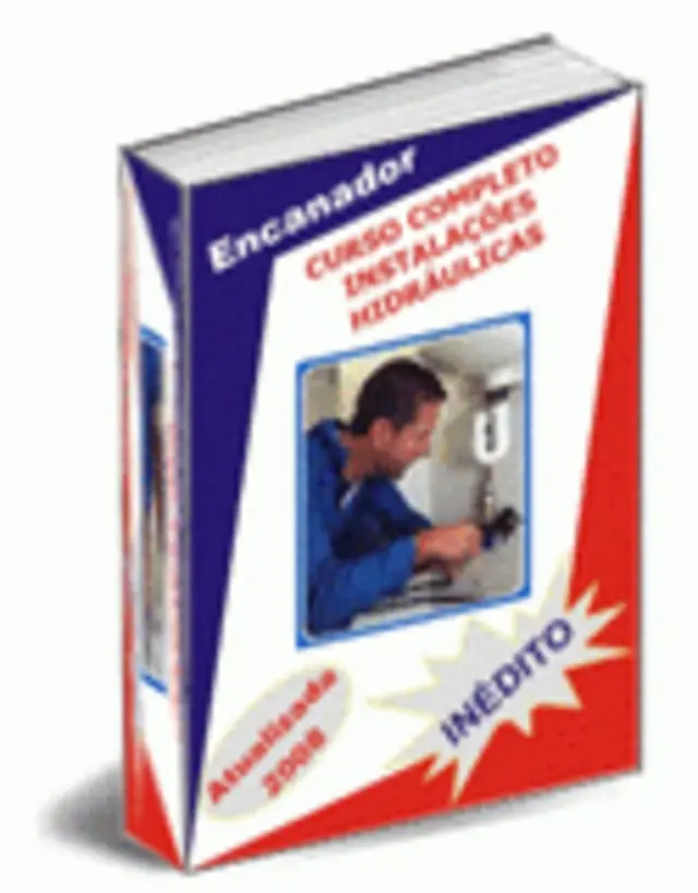 Apostila curso de encanador residencial ilustrada com fotos e esquemas passo a passo