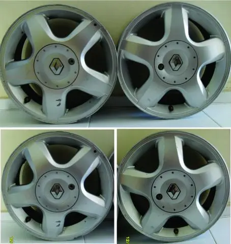 Vendo 02 Rodas de Liga aro 14 do Renault Symbol 2010