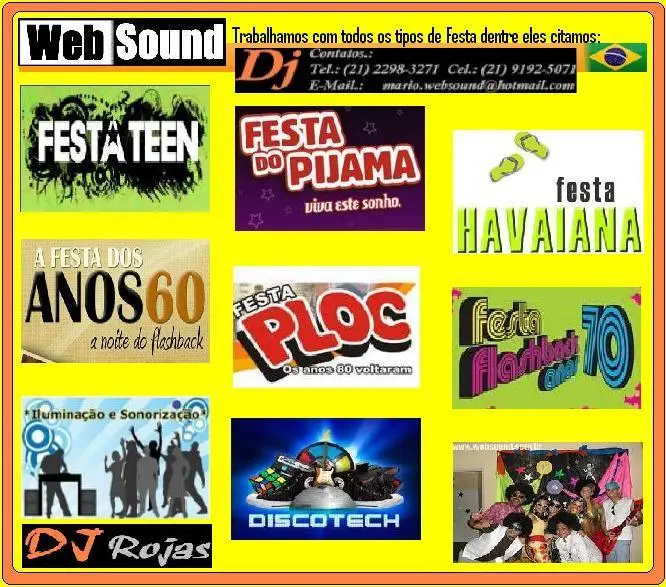 Som, Dj Rojas Festa em Play e Casa - Rio de Janeiro