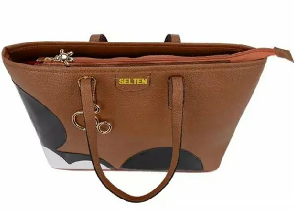 Bolsa Grande Disney Marrom