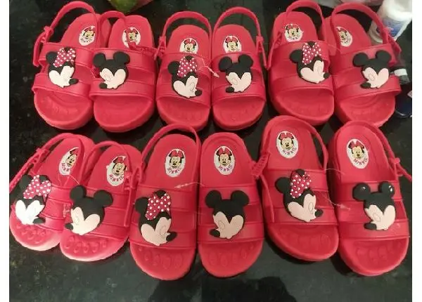 Sandália infantil Minnie