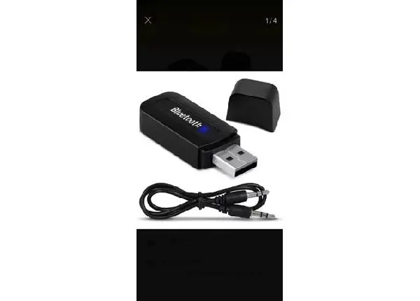 Receptor Bluetooth Auxiliar P2 USB, som automotivo, aparelho de som, caixa amplificada