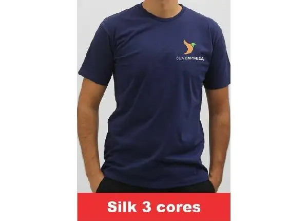 Camiseta estampada uniforme kit a partir de 10 unidades