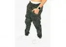 Calça jogger camuflada