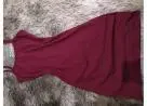 Vestidos canelado