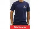 Camiseta estampada uniforme kit a partir de 10 unidades