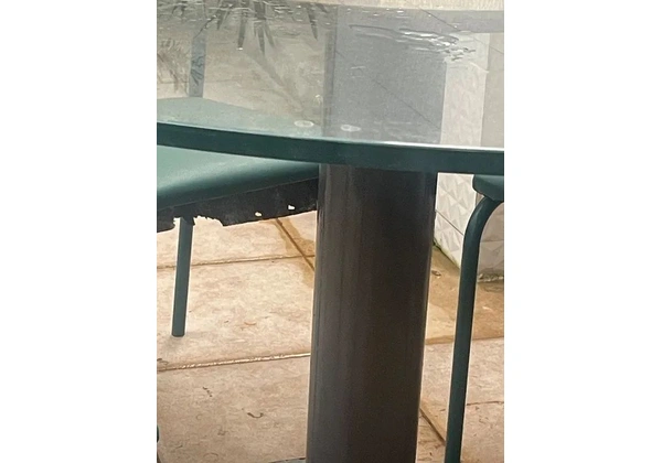 Tampo de mesa de vidro
