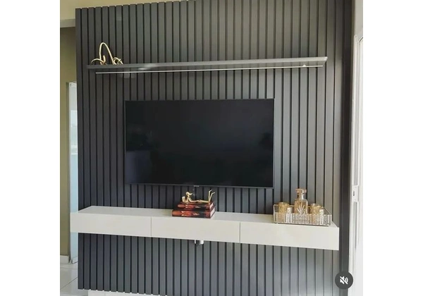Painel nobre com nicho 100% MDF